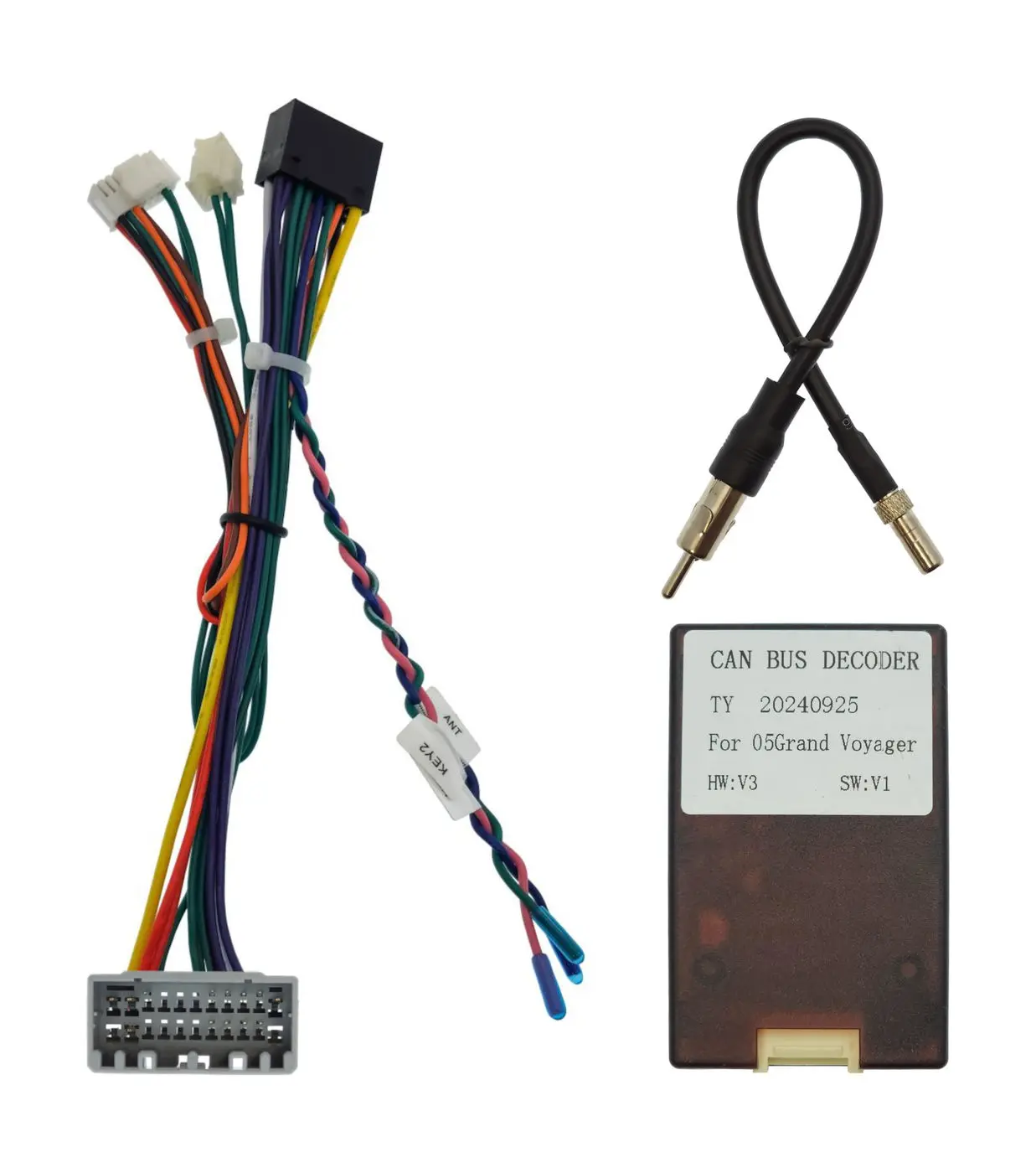 Комплект проводов для установки WM-MT в Chrysler, Dodge, Jeep 1999 — 2007 (основной, CAN), WS-MTJE06