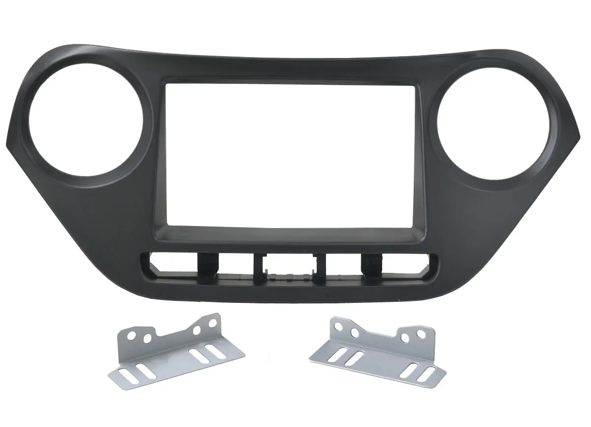 Incar RHY-N43 - Переходная рамка HYUNDAI i-10 2014+ 2din (крепеж)  black