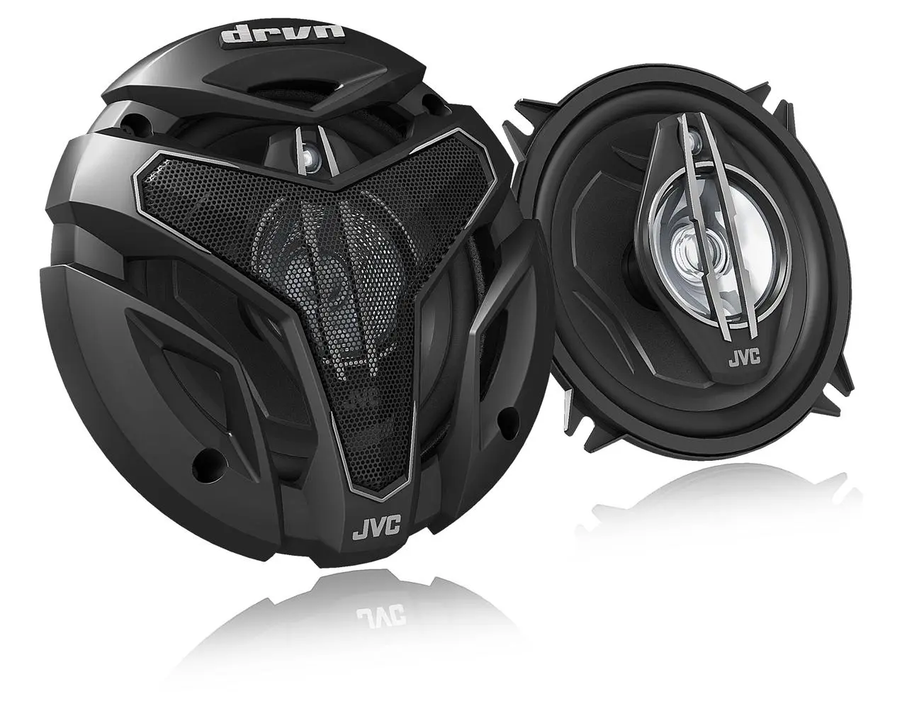 Акустика коаксиальная JVC CS-ZX530. 13 см (5 дюйм.), Мощность динамиков 40 Вт (номинальная), 300 Вт (максимальная).