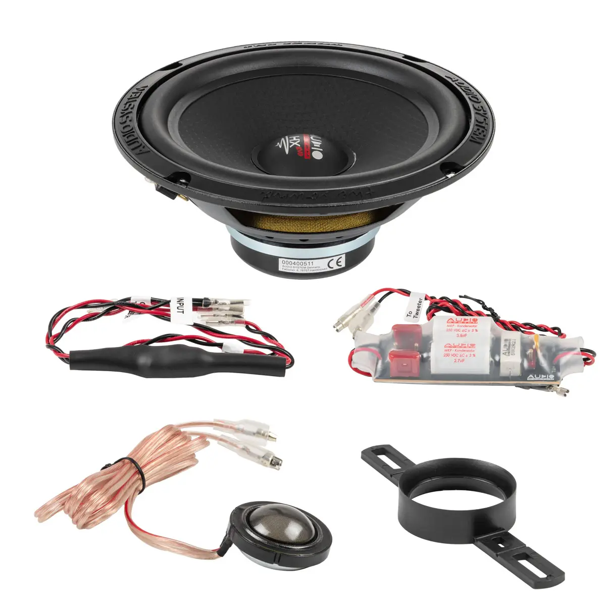 Акустика компонентная Audio System HX165SQ EM EVO3. 16.5 см (6.5 дюйм.), Мощность динамиков 110 Вт (номинальная), 130 Вт (максимальная).