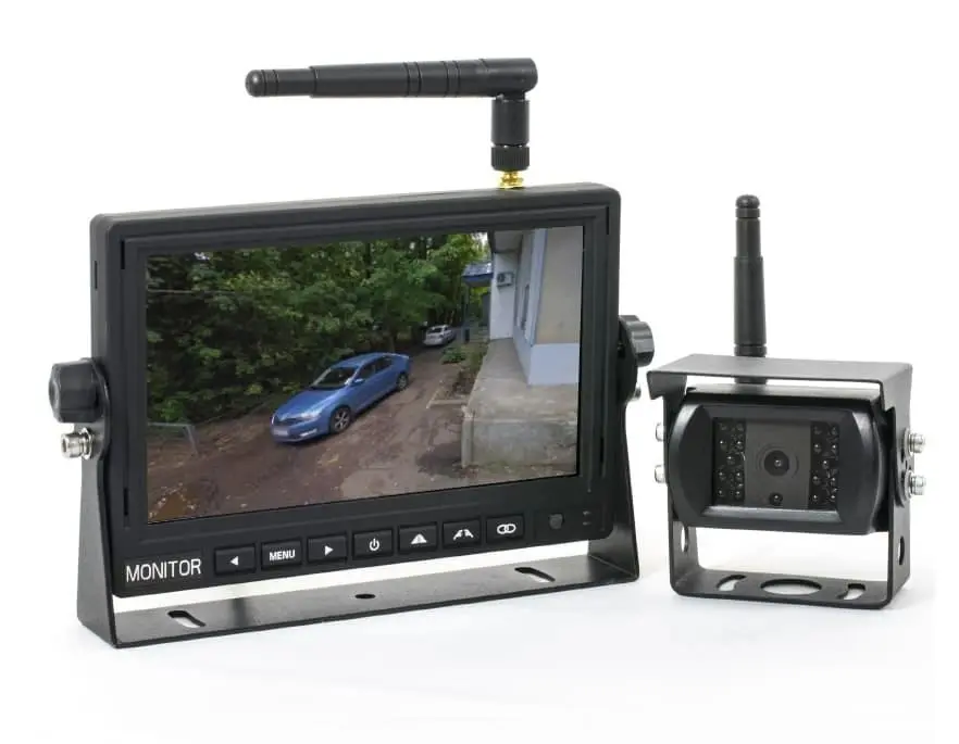 Беспроводной HD комплект для грузового транспорта (камера+монитор) AVEL AVS1106M + AVS111CPR Видеокамера