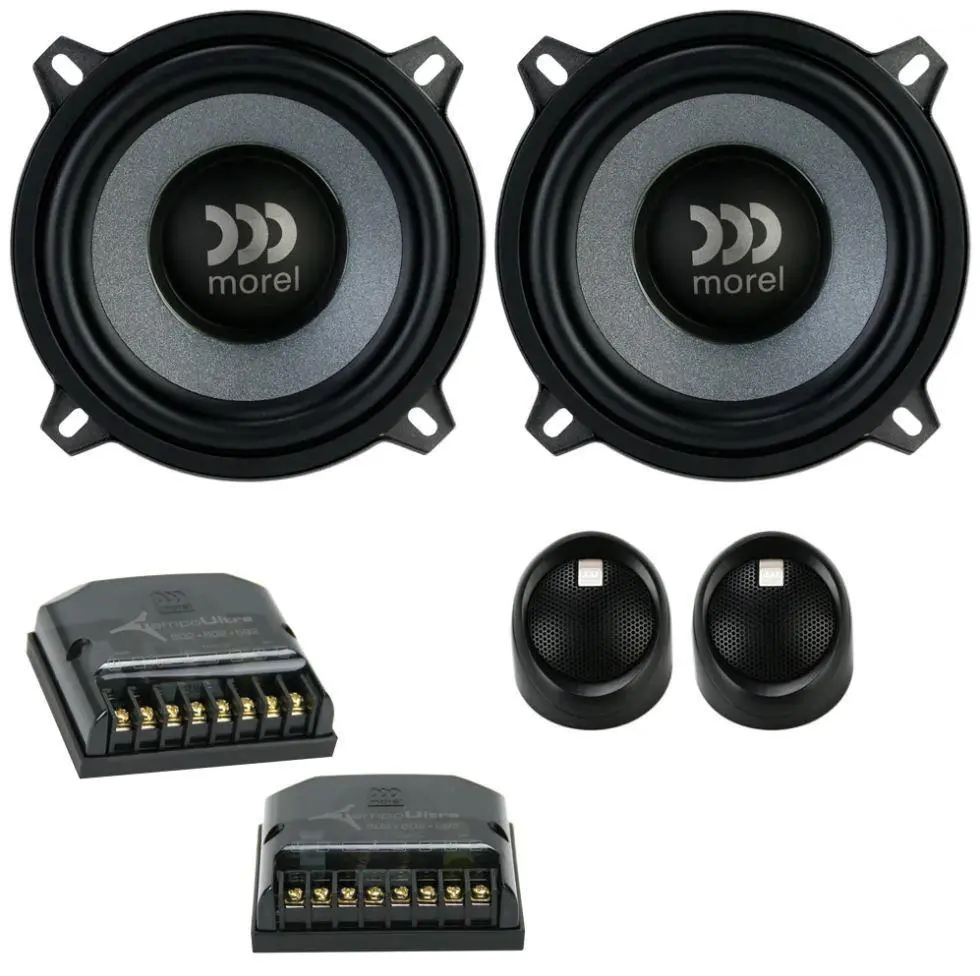 Акустика компонентная Morel Tempo Ultra 502 MKII. 13 см (5 дюйм.), Мощность динамиков 110 Вт (номинальная), 250 Вт (максимальная).