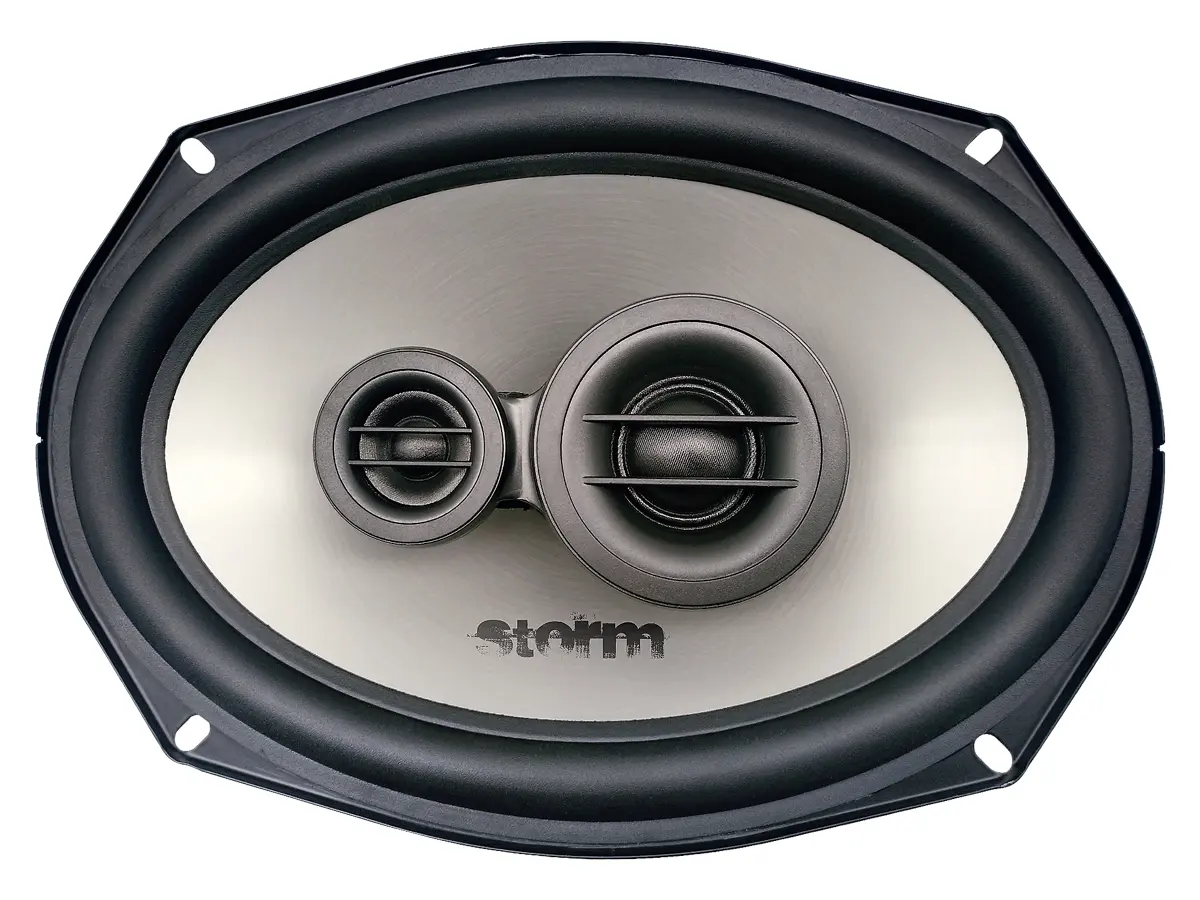 Акустика коаксиальная Aura STORM-710.3. овальный 18x25 см (7x10 дюйм.), Мощность динамиков 201 Вт (номинальная), 401 Вт (максимальная).