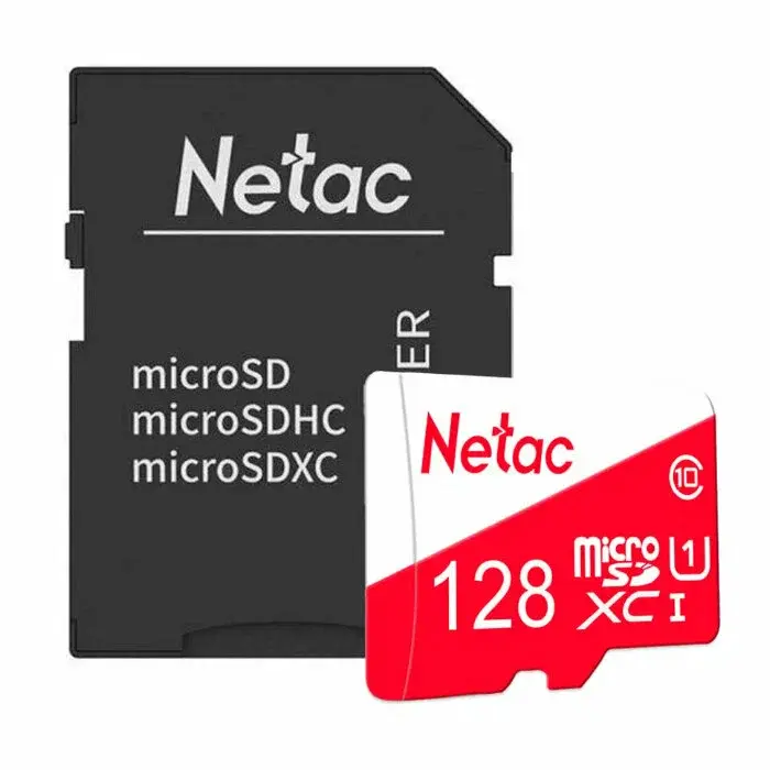 Карта памяти Netac microSDXC NT02P500ECO-128G-R