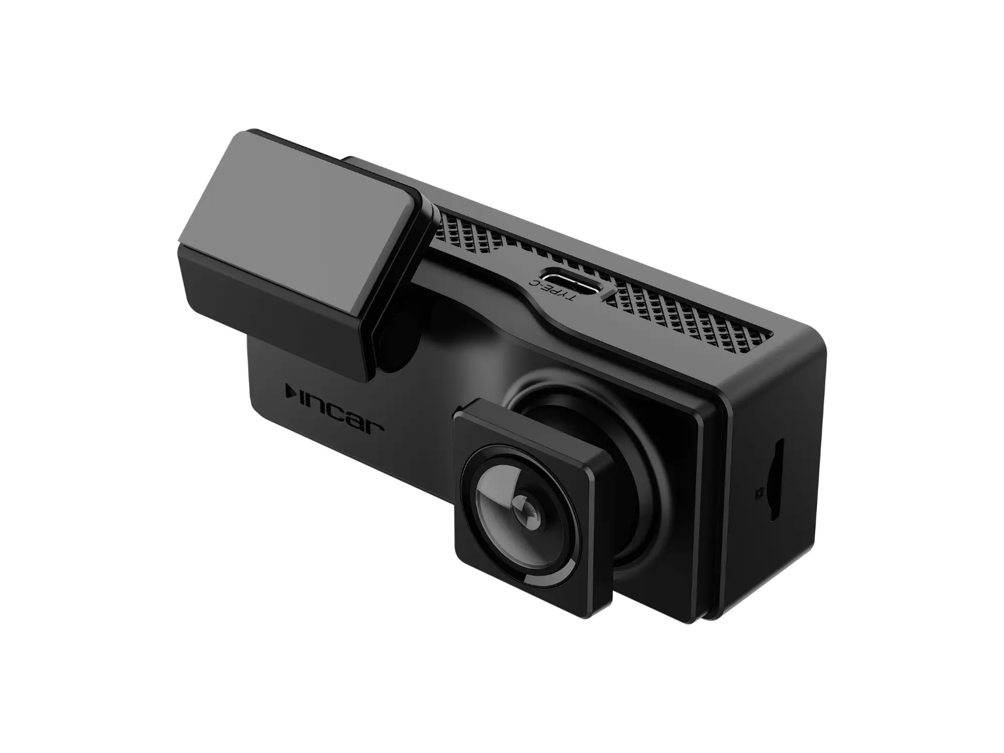 Incar VR-540 <br/>  <br />
 Процессор: Novatek 96563 <br />
 Сенсор: Galaxy Core 4653 <br />
 Разрешение записи: <br />
 • Quad HD 2560×1440 пикс, 30 к/с <br />
 • Super HD 2304×1296 пикс, 30 к/с <br />
 • Full HD 1920×1080 пикс, 30 к/с <br />
 Дисплей: 3.2’’ IPS, 268×800 px <br />
 Видеокодек: H.264 <br />
 Режим записи: Циклическая: 1/3/5 минут <br />
 Карты памяти: MicroSD от 8 до 256 Гб, не ниже 10-го класса, приобретается отдельно <br />
 Объектив: 6-слойная линза, угол обзора 170° <br />
 G-сенсор: Встроенный <br />
 Рабочая температура: -10 – +60°С <br />
 Питание: 5V, cуперконденсатор <br />
 Размеры устройства: 90×36×26 мм <br />
  <br />