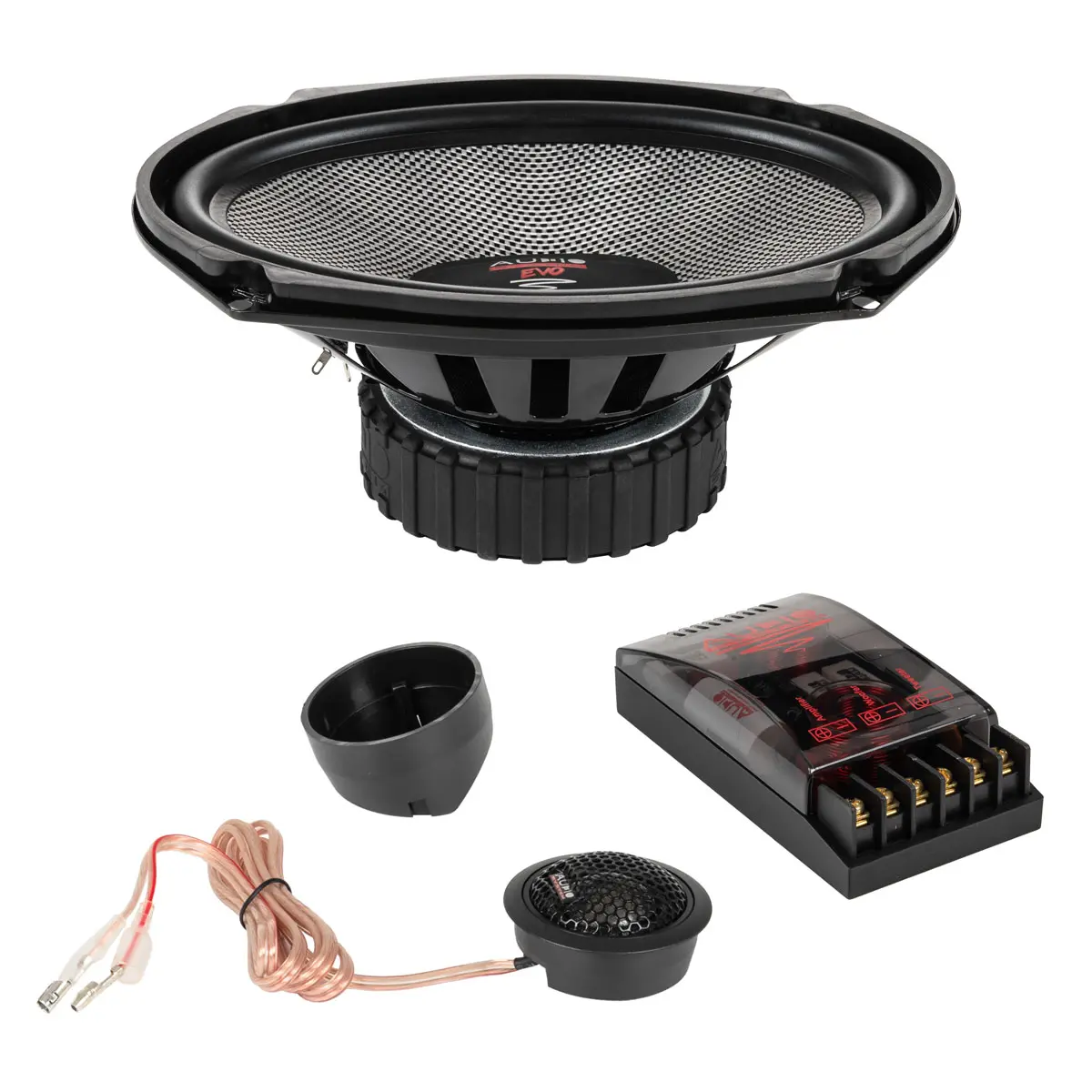 Акустика компонентная Audio System R609EVO2. овальный 15x23 см (6x9 дюйм.), Мощность динамиков 120 Вт (номинальная), 180 Вт (максимальная).