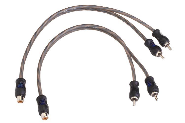 AUDIO NOVA RC1-2M1F Pair - (Y-адаптер: 2 штекера | 1 гнездо)