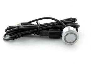 Датчик парктроника AVS A78540S (серебро)