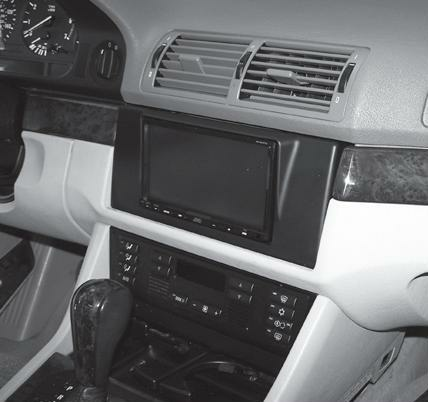 Incar 95-9307A - BMW 5 (Е39) / BMW X5 (E53) - 2-DIN (с козырьком)