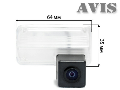 CCD штатная камера заднего вида AVIS AVS321CPR (#090) для TOYOTA CAMRY VII (2012-...)