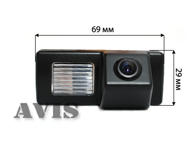 CCD штатная камера заднего вида AVIS AVS321CPR (#094) для TOYOTA LAND CRUISER 100/ LAND CRUISER 200 (2012-...)/ LAND CRUISER PRADO 120 (в комплектации