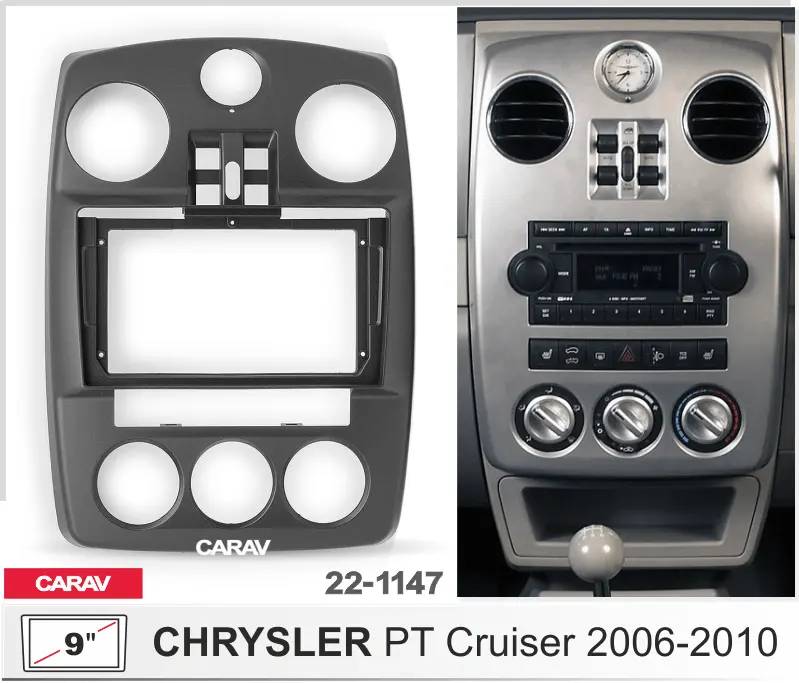 CARAV 22-1147 - CHRYSLER PT Cruiser 2006-2010 (9")
