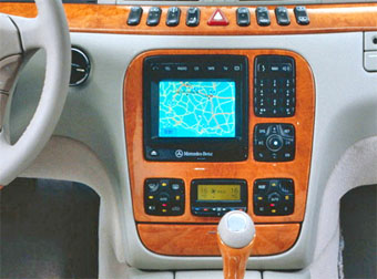 Incar RMB-FC440 - Переходная рамка 9 дюйм.  MERCEDES S-class (W220) 1998-2005