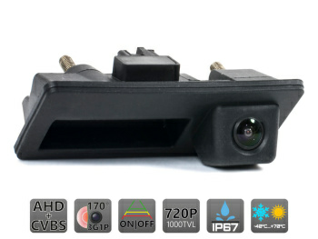 AVEL AVS327CPR (003 AHD/CVBS) с переключателем HD и AHD для автомобилей AUDI/ PORSCHE/ SKODA/ VOLKSWAGEN
