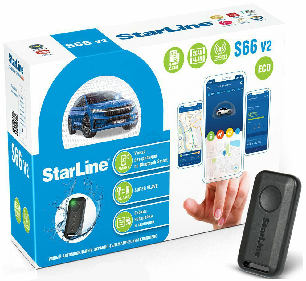StarLine S66 v2 BT ECO
