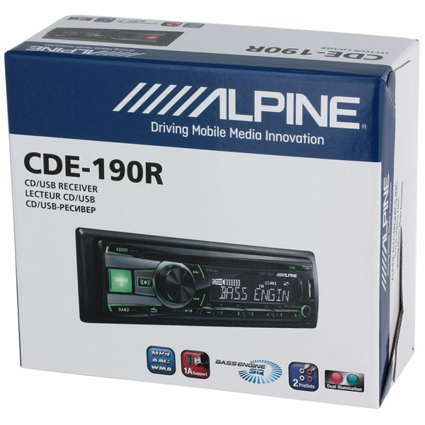 Alpine CDE-190R