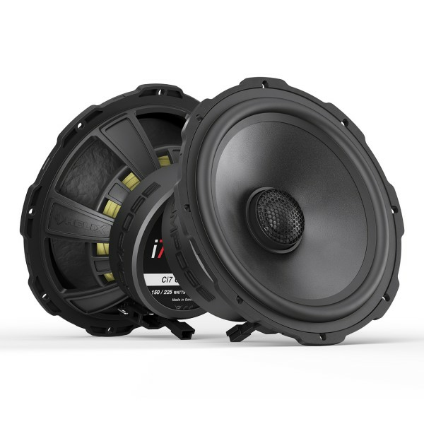 Акустика коаксиальная Helix CI7 C165.2FM-S3. 16.5 см (6.5 дюйм.), Мощность динамиков 150 Вт (номинальная), 225 Вт (максимальная).