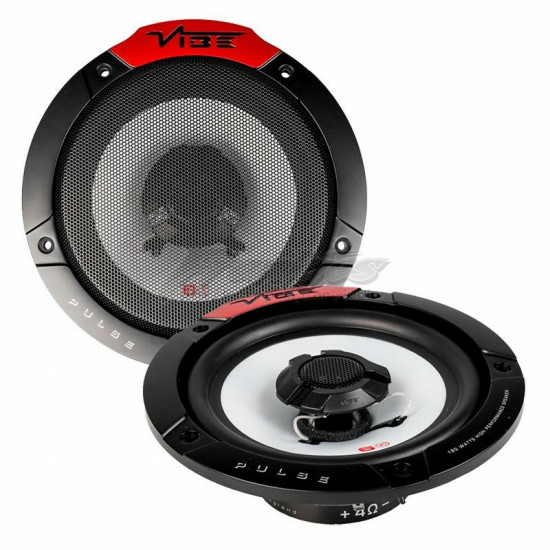 Акустика коаксиальная VIBE PULSE6-V4. 16.5 см (6.5 дюйм.), Мощность динамиков 60 Вт (номинальная), 180 Вт (максимальная).