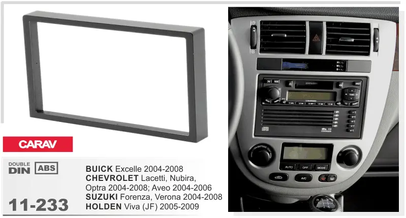CARAV 11-233 -CHEVROLET Aveo, Lacetti, Nubira