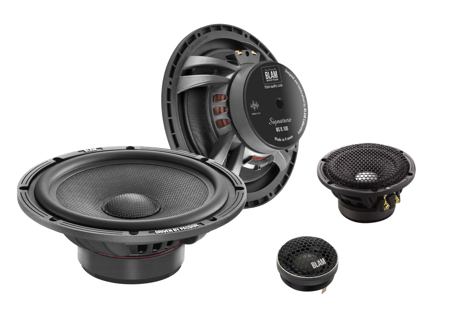 Акустика компонентная BLAM S 200.300A. 20 см (8 дюйм.), Мощность динамиков 150 Вт (номинальная), 300 Вт (максимальная).