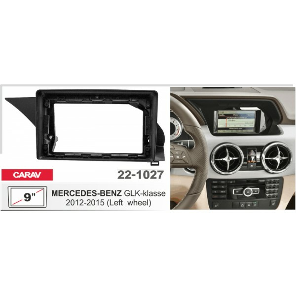 Carav 22-1027 - Переходная рамка 9 дюйм. Mercedes GLK (2012-2015)