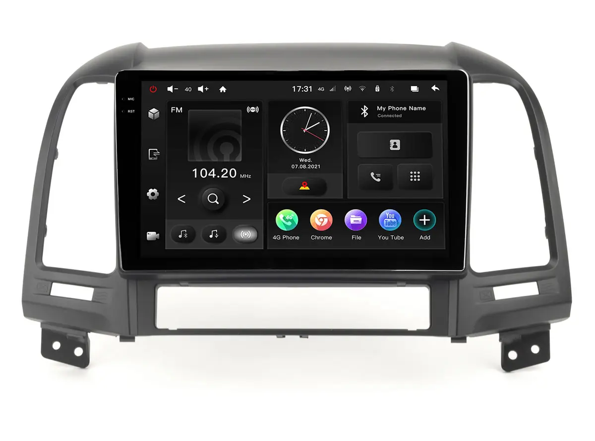 Incar TMX2-2408-6 - штатная магнитола Hyundai Santa Fe 06-12
