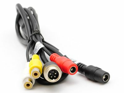 Переходник 5PIN MALE - RCA FEMALE для подключения грузовых камер