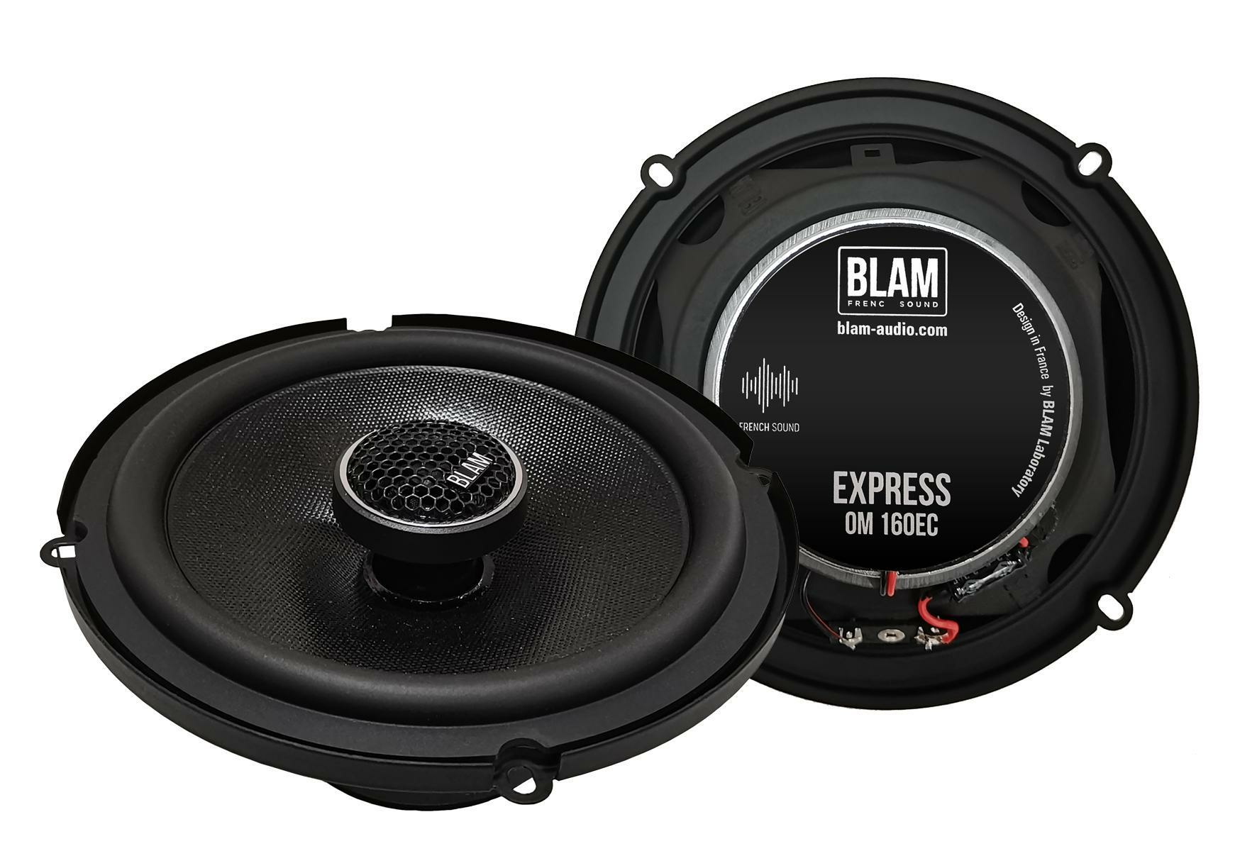 Акустика коаксиальная BLAM OM160 EC. 16.5 см (6.5 дюйм.), Мощность динамиков 60 Вт (номинальная), 120 Вт (максимальная).