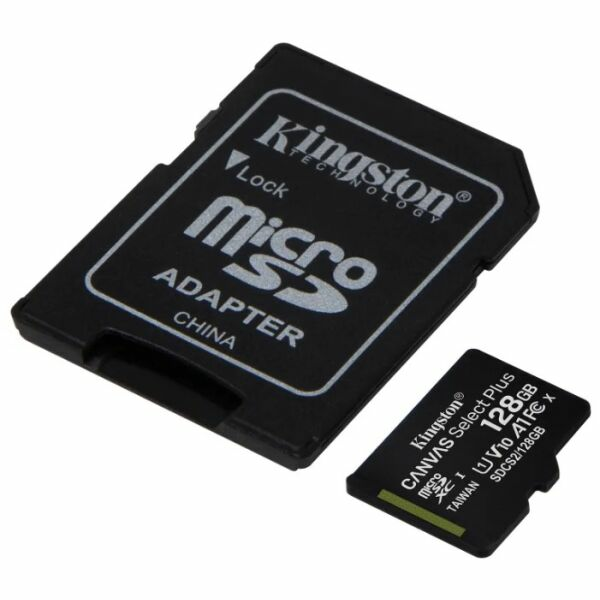 Карта памяти Kingston Canvas Select Plus microSDXC (SDCS2/128GB)