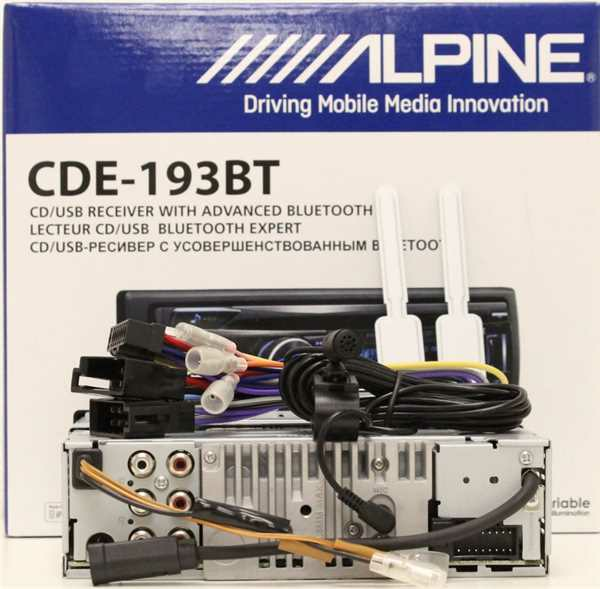 Alpine CDE-193BT