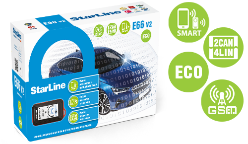 StarLine E66 v2 ECO GSM
