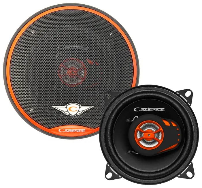 Акустика коаксиальная Cadence FS4525. 10 см (4 дюйм.), Мощность динамиков 40 Вт (номинальная), 160 Вт (максимальная).