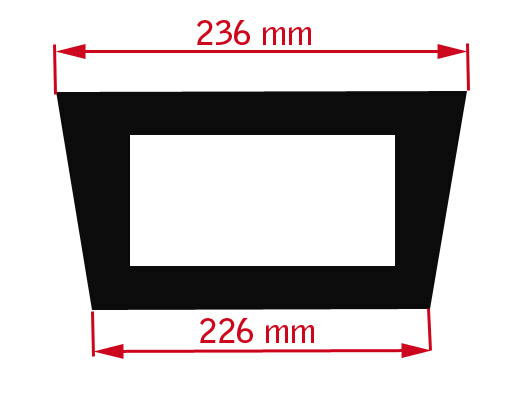Incar RAU4-03 - Переходная рамка Audi A4 (2000+) 2/1DIN (широкая)