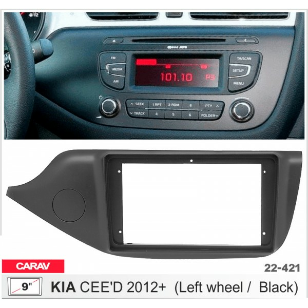 CARAV 22-421 - KIA CEE'D 2012-19 (9")