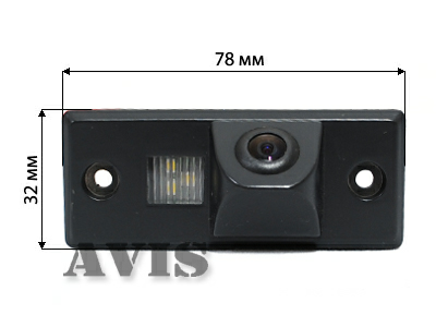 CCD штатная камера заднего вида AVIS AVS321CPR (#105) для VOLKSWAGEN TOUAREG I (2003-2010) / TIGUAN