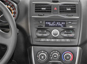 Incar RLA-N02 - Переходная рамка LADA Granta 2018+ 2din (кронштейны)