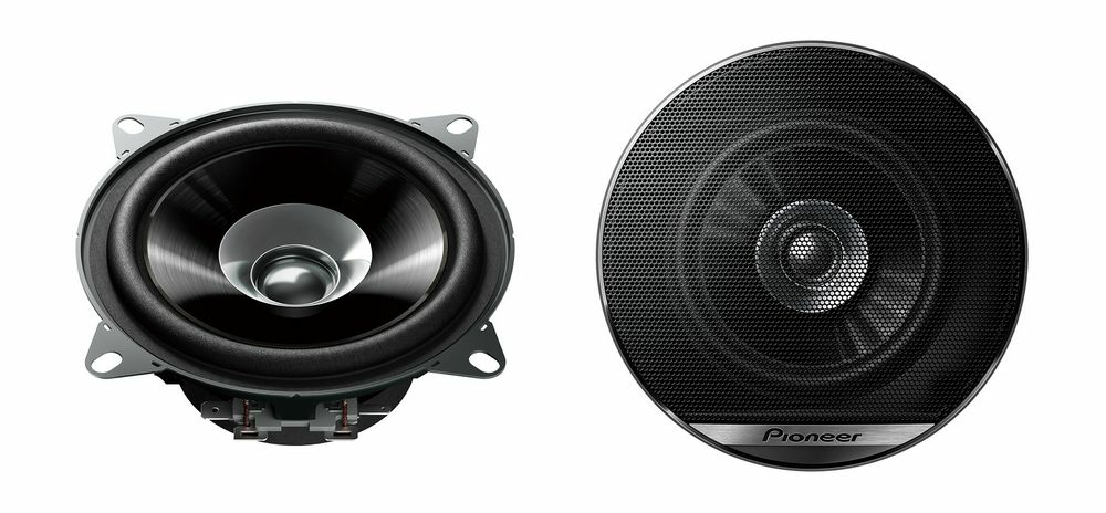 Акустика коаксиальная Pioneer TS-G1010F. 10 см (4 дюйм.), Мощность динамиков 30 Вт (номинальная), 190 Вт (максимальная).
