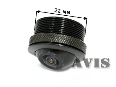 Универсальная камера переднего вида AVIS AVS310CPR (EYE CMOS) с конструкцией типа "глаз"