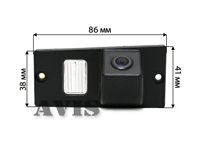 CCD штатная камера заднего вида AVIS AVS321CPR (#037) для KIA SPORTAGE II (2005-2010) / CARNIVAL