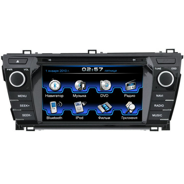 Incar CHR-2244CO - Штатная магнитола Toyota Corolla 13+
