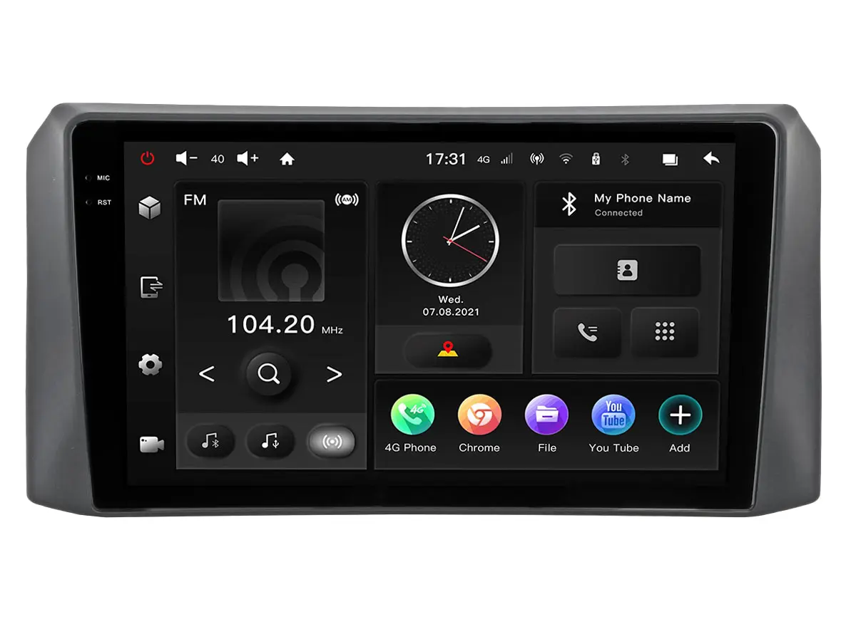 Incar TMX2-4401s-3 - штатная магнитола UAZ Patriot 16+ с магн.
