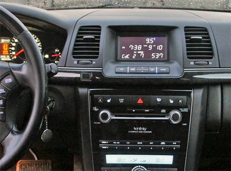 Incar RKIA-FC1081 - Переходная рамка KIA Opirus I Рестайлинг 2006-2011, 9″