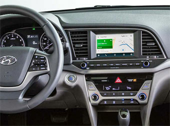 Incar RHY-N51 - Переходная рамка HYUNDAI Elantra 2016-18 2din