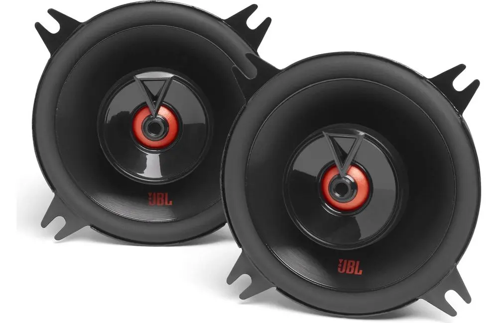 Акустика коаксиальная JBL Club 422F. 10 см (4 дюйм.), Мощность динамиков 35 Вт (номинальная), 105 Вт (максимальная).