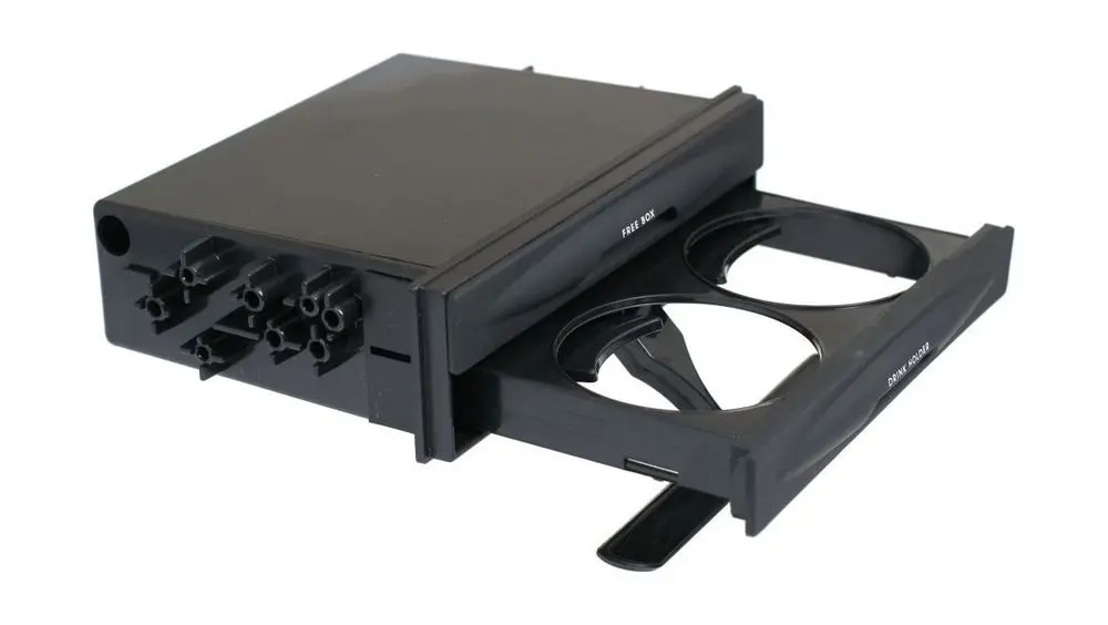 KSIZE CB-CX28 - 1-DIN Карман универсальный с подстаканником