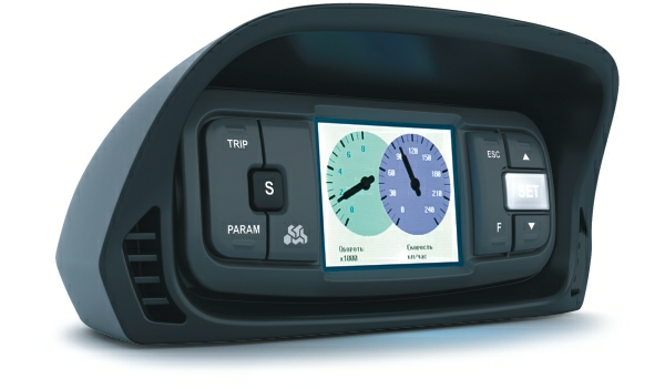 Multitronics TC 740 Маршрутный бортовой компьютер Multitronics TC 740 используется в качестве устройства для диагностики на транспортных средствах иностранного и российского производства. Данный прибор считается оптимальным для контроля над функционированием систем и узлов автомобиля, позволяя в значительной степени оптимизировать его эксплуатацию.
Бортовой компьютер этой модели совмещается с электронными блоками управления (ЭБУ) автомобиля и поддерживает оригинальные и универсальные диагностические протоколы. Кроме того, возможна интеграция БК Multitronics TC 740 с одной из форсунок и датчиком скорости транспортного средства (прямое подключение через колодку диагностики OBD-2). Максимально высокая производительность устройства возможна при взаимодействии с оригинальными протоколами диагностики. При других вариантах подключения пользователь получает доступ к основной части функций бортового компьютера.
Отличия Multitronics TC 740 от TC 750.
У Multitronics TC 740 отсутствует голосовое сопровождение, у TC 750 голос есть.
В Multitronics TC 740 по сравнению с TC 750 урезана поддержка некоторых протоколов, таким образом более доступная модель TC 740 поддерживает меньшее количество автомобилей. 
Функциональные и диагностические возможности устройства
БК Мультитроникс TC 740 комплектуется цветным дисплеем TFT с диагональю 2,4 дюйма. Такой дисплей имеет разрешение 320х240 пикселей, а диапазон его рабочих температур составляет от -20 до +45 градусов Цельсия. Настройка цветового оформления экрана осуществляется по каналам RGB. К услугам автолюбителя предложены четыре базовые цветовые схемы, которые можно быстро переключать.
32-разрядный процессор, которым оснащаются лучшие бортовые компьютеры для иномарок, отличается высокой степенью производительности и быстродействия. В сочетании с обновленным программным интерфейсом процессор предоставляет в распоряжение пользователя широкие функциональные возможности.
Отличительной чертой прибора является наличие информативных мультидисплеев – настраиваемых, стрелочных и графических. Бортовой компьютер Lanos предлагает пользователю до 35 настраиваемых дисплеев на 1 параметр; 3 дисплея на 9 параметров; 4 – на 7 параметров и 6 – на 4 параметра). Также доступно 8 графических дисплеев на 1 или 2 параметра и 8 стрелочных дисплеев на 2 параметра. На случай интеграции устройства с парковочной системой производителем предусмотрено 2 дисплея парктроника.
Бортовой компьютер Multitronics TC 740 способен эффективно поддерживать универсальные и оригинальные протоколы диагностики многих современных моделей авто. Также устройство можно установить, подключив его к форсунке и датчику скорости автомобиля.
БК этой модели отличается широкими диагностическими возможностями, контролируя работу более чем 30 дополнительных параметров и считывая данные стоп-кадра по 40 параметрам.  
К маршрутному компьютеру Multitronics TC 740 можно подключать до двух парковочных радаров (на передний и задний бампер автомобиля). Производителем рекомендуется использовать парктроник модели Multitronics PU-4TC.
Возможности программного интерфейса
БК Мультитроникс TC 740 оснащен полностью обновленным программным интерфейсом, который предлагает пользователю мгновенный доступ к важным функциям устройства:
Быстрый вызов наиболее востребованных параметров возможен благодаря «Горячим меню». Эти меню вмещают в себя до 10 различных функций, а их состав может настраивать сам пользователь. В его распоряжении 4 независимых «Горячих меню», вызываемых лишь одним нажатием кнопки.
Сбор статистических данных, касающихся эксплуатации транспортного средства, возможен благодаря функции «Журнал поездок и заправок». Этот виртуальный документ хранится в памяти бортового компьютера и содержит в себе информацию о последних поездках и заправках автомобиля. Пользователь может настроить прибор на автоматическую фиксацию 20 последних поездок и заправок.
Бортовой компьютер Multitronics TC 740 способен контролировать качество заливаемого в бак топлива. Эта задача реализуется при помощи опции «Контроль качества топлива». В памяти устройства содержатся эталонные параметры работы силового агрегата и продолжительности впрыска, которые используются для последующих сравнений. При фиксации отклонений в лучшую или худшую сторону БК информирует об этом пользователя.
На дисплей устройства можно одновременно выводить графики мгновенных параметров и сравнивать их между собой. За это отвечает функция «Обратный отсчет».
Бортовой компьютер также уведомит водителя о необходимости выключить свет габаритных огней или включить лампы ближнего света.