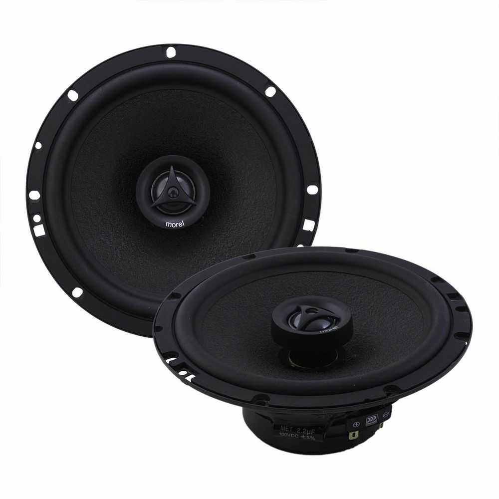 Акустика коаксиальная Morel Maximo Coax 6 MKII. 16.5 см (6.5 дюйм.), Мощность динамиков 80 Вт (номинальная), 160 Вт (максимальная).