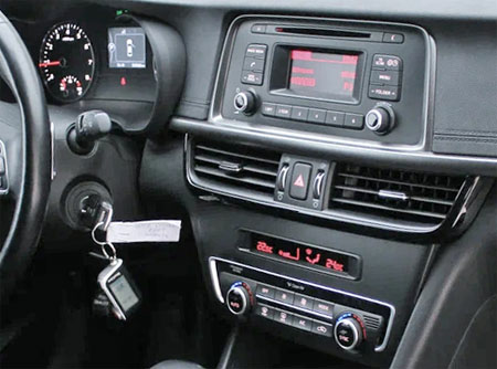 Incar RKIA-FC140 - Переходная рамка KIA Optima 2016-2020 (JF), 9″  (тип2) BLACK