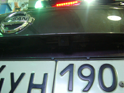 CMOS штатная камера заднего вида AVIS AVS312CPR (#063) для NISSAN JUKE / NOTE / PATHFINDER III (2005-...) / PATROL VI (2010-...) / QASHQAI / X-TRAIL I
