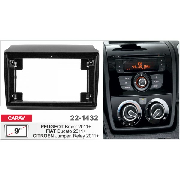 CARAV 22-1432 - PEUGEOT Boxer 2011+ / FIAT Ducato 2011+ / CITROEN Jumper, Relay 2011+